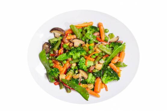 Pan fried vegetable