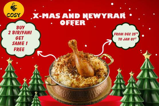 Fried fish with biriyani offer