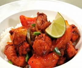Devilled chicken