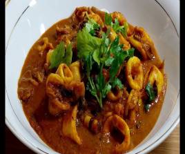Cuttle fish curry