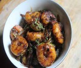 Prawns pepper fry