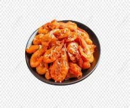 Chilly prawns