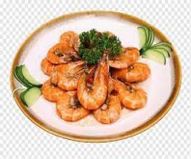 Schezwan prawns