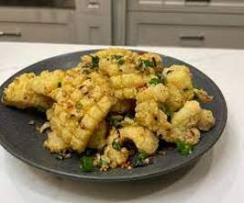 Cuttle fish pepper fry