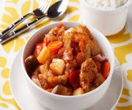 Sweet & sour cuttle fish