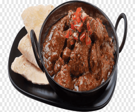 Mutton in mushroom with pinup 