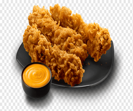 Golden fried chicken