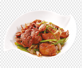 Fried mutton 